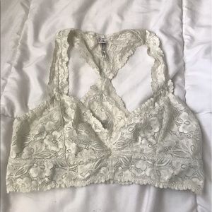 Free people cream bralette