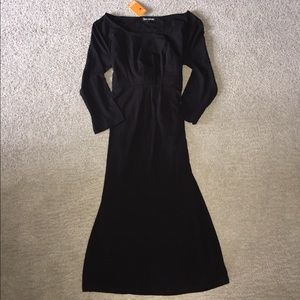 NWT black bow dress