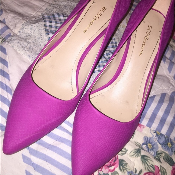 Hot pink heels, size 9 - Picture 1 of 2