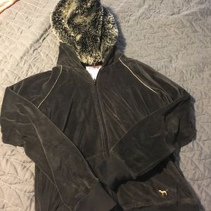 Pink zip-up hoodie 💞