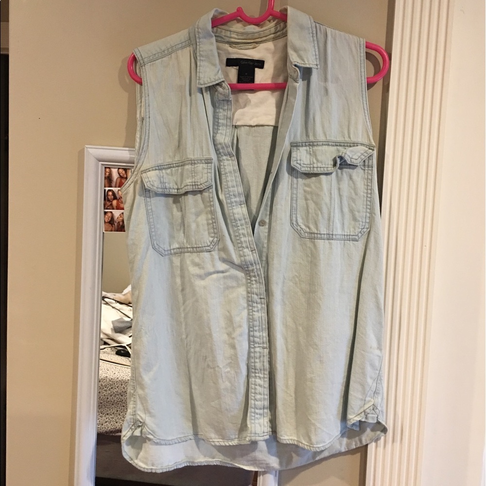 CK Denim Vest