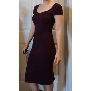 Purple Mad Men Era Dress