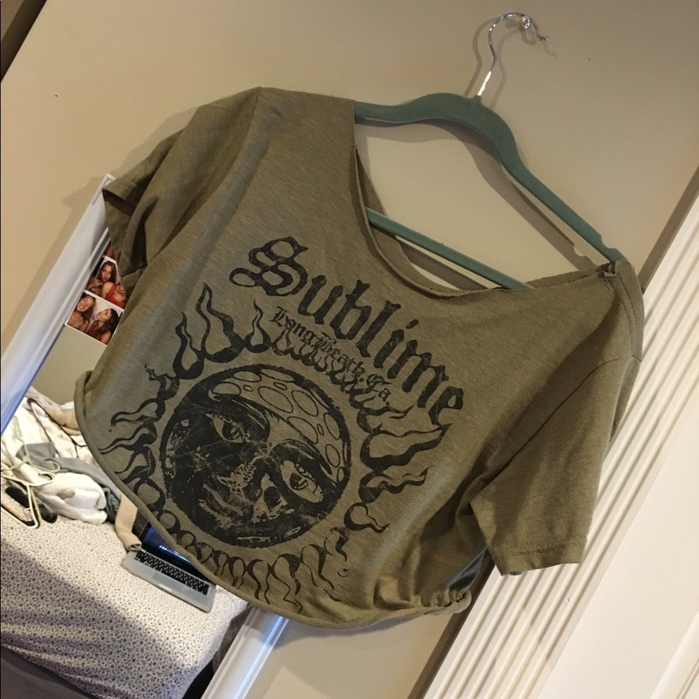 Sublime Crop Top