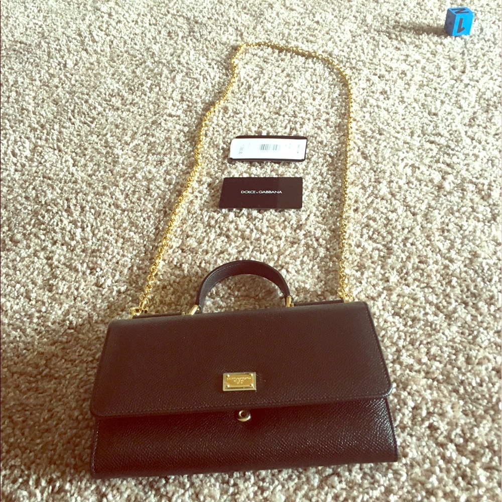 Dolce and Gabbana cross body brand new wallet bag