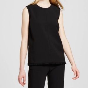 Victoria Beckham for Target black twill top Victoria Beckham for Target black twill top