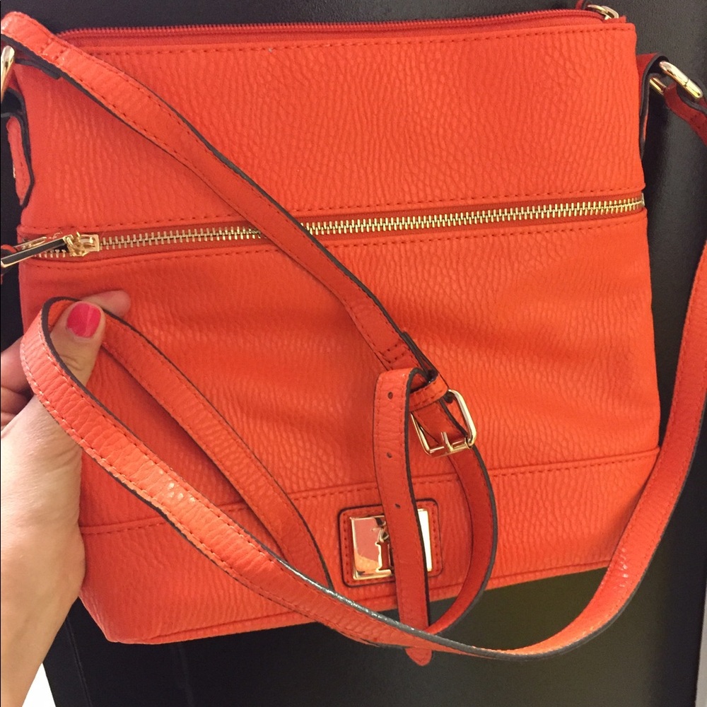 Orange Crossbody Purse