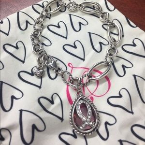 💕Sparkly Power of Pink Swarovski Crystal Bracelet