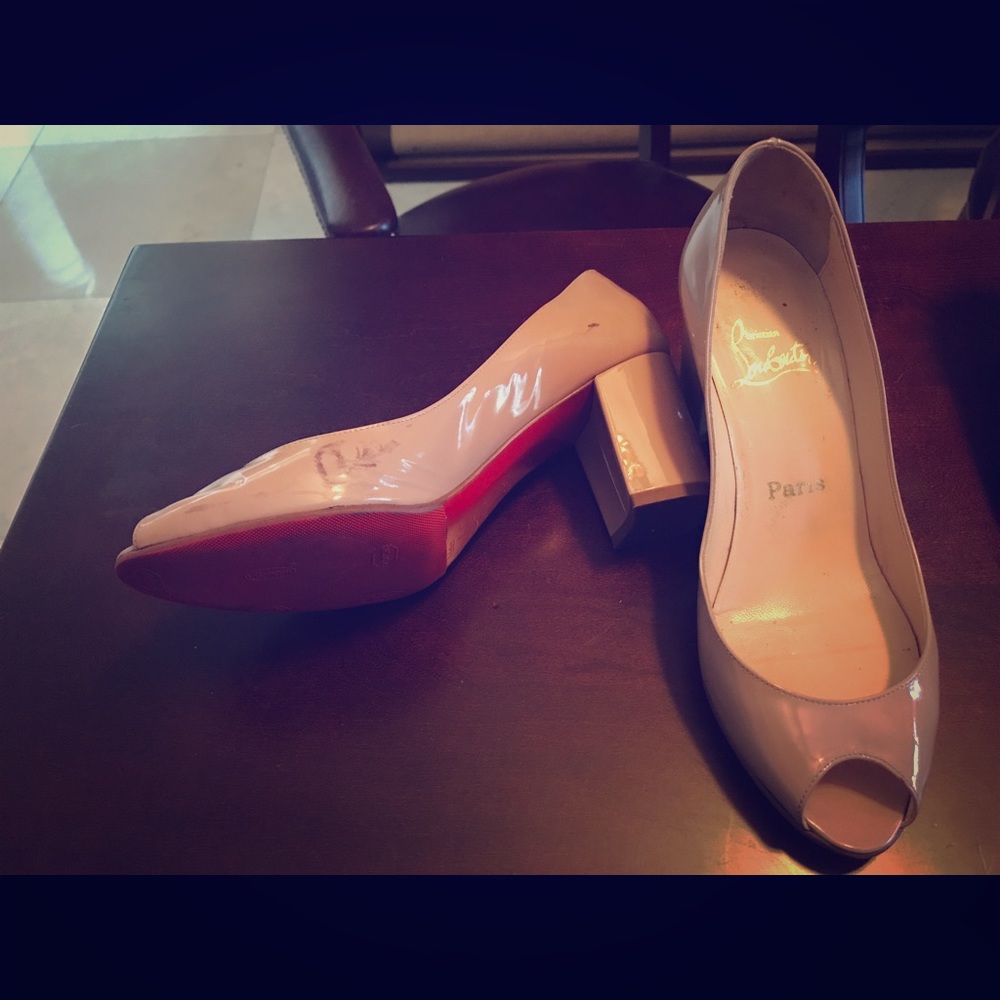CL Peep Toe