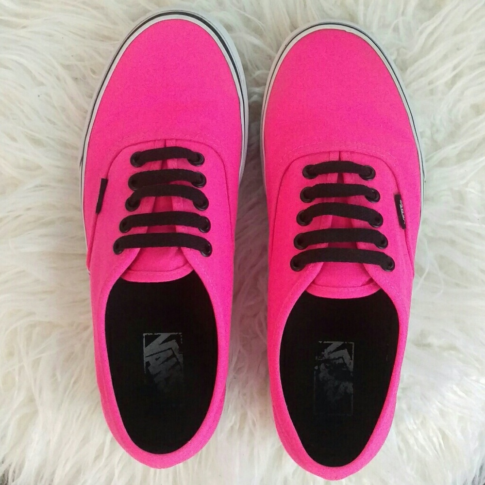 Hot pink Vans