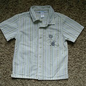 Boy's Janie and Jack Button Down Shirt Size 6
