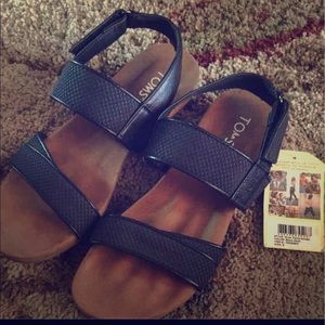 Toms Tierra Sandal Black