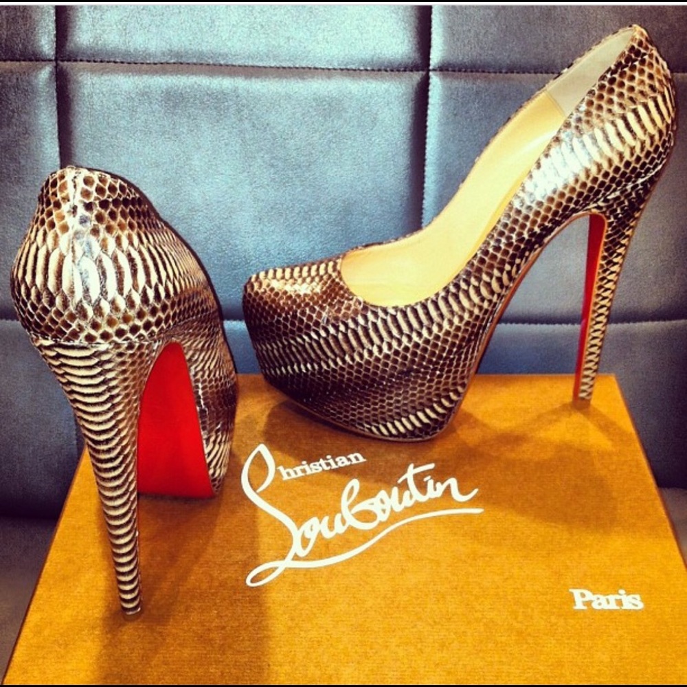 REAL python Christian Louboutin
