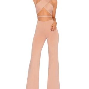 OhPolly Camel MultiWay Jumpsuit