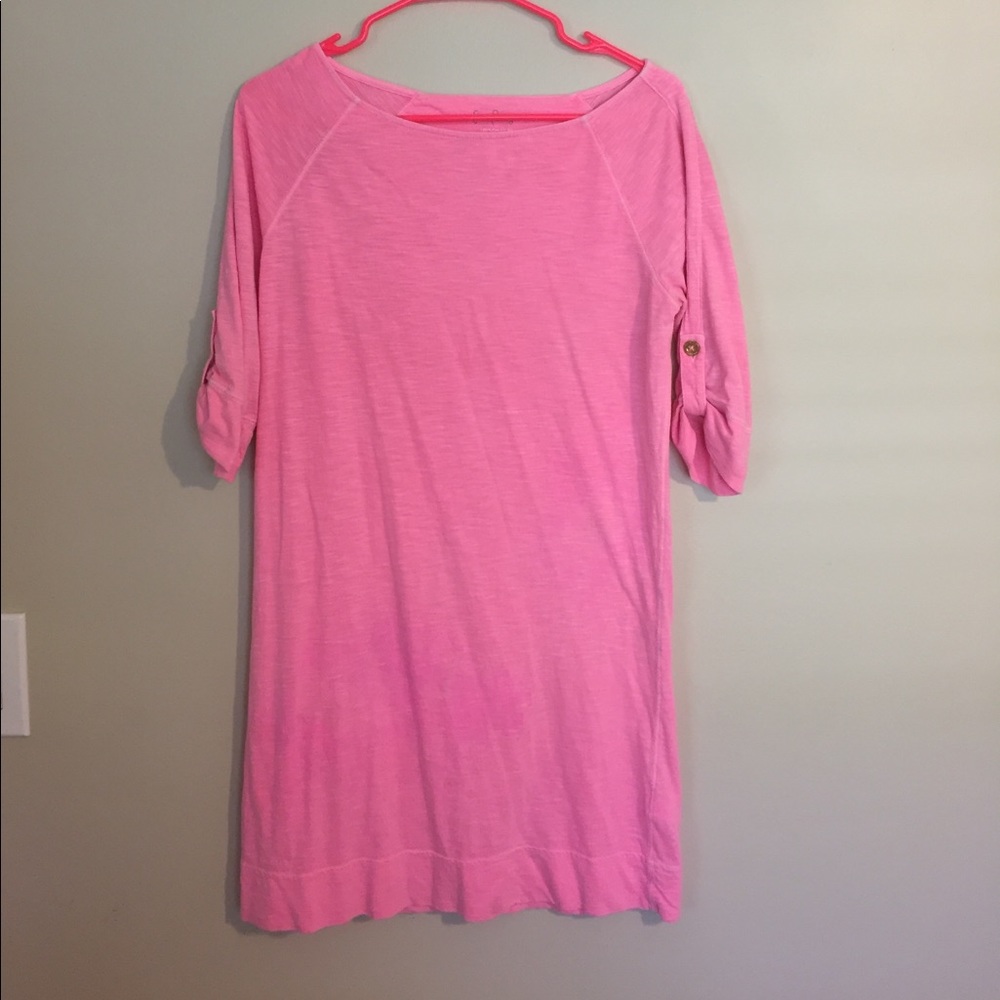 Lilly Pulitzer Hot Pink Cassie Dress