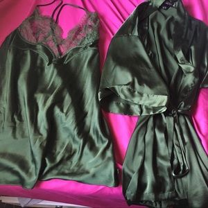 Victoria's Secret lingerie set.