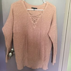 Dusty rose pink sweater