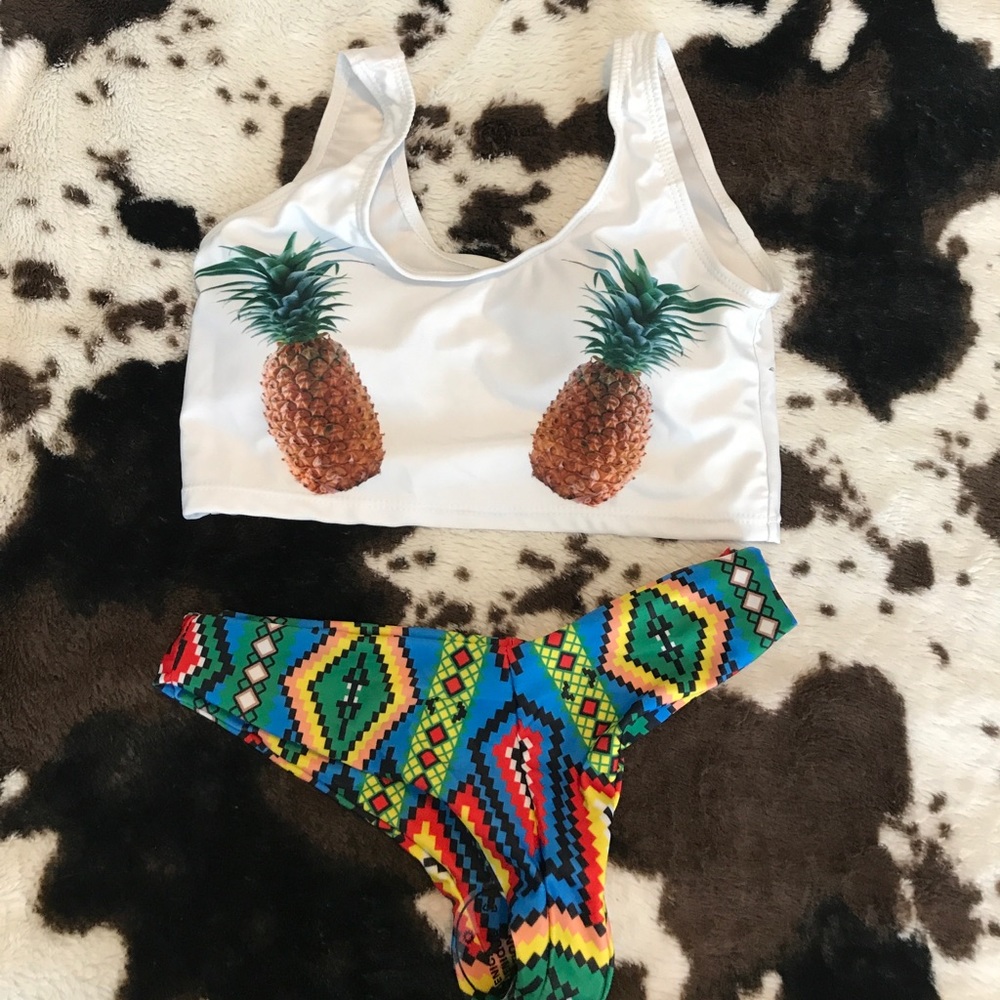 Pineapple bikini