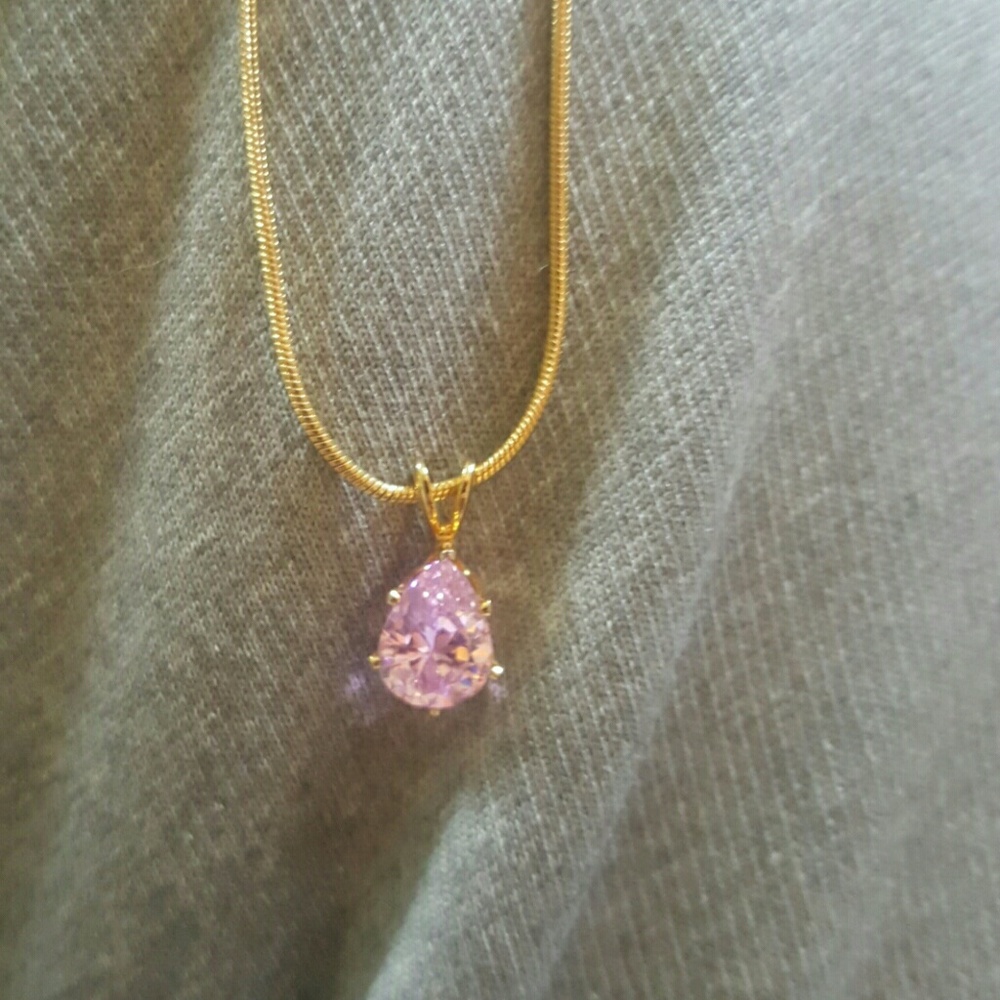 Pink Ice Set!! [Necklace & Earrings]