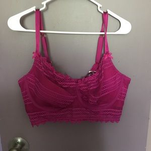 Hot pink bralette