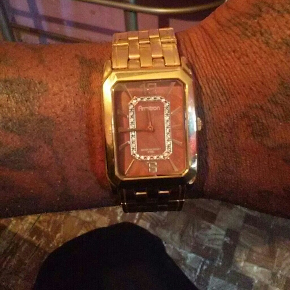 Gold watch