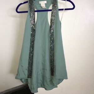 MM Couture lapl-beaded vest