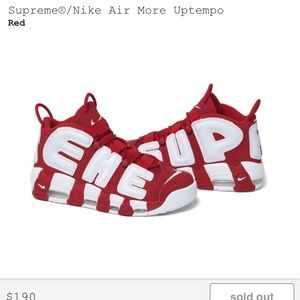 Supreme/Nike Uptempo