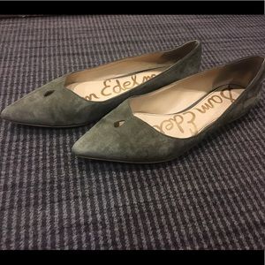 Sam Edelman Ruby Suede Pointed Toe Flat