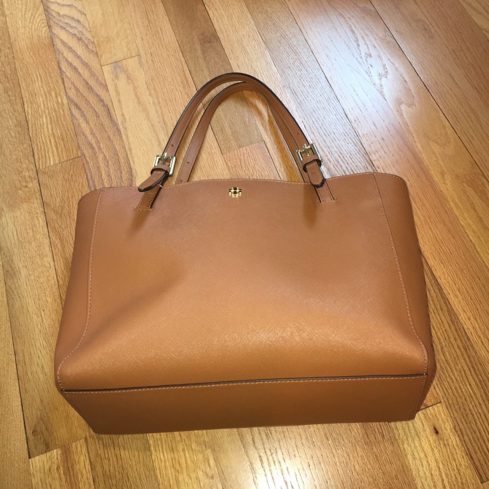 Tory Burch tan handbag
