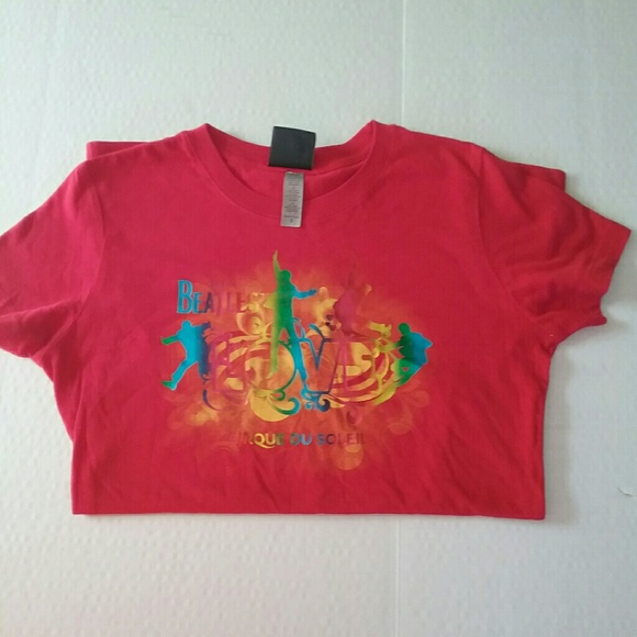 The Beatles Love Cirque Du Soleil Tee Shirt Small