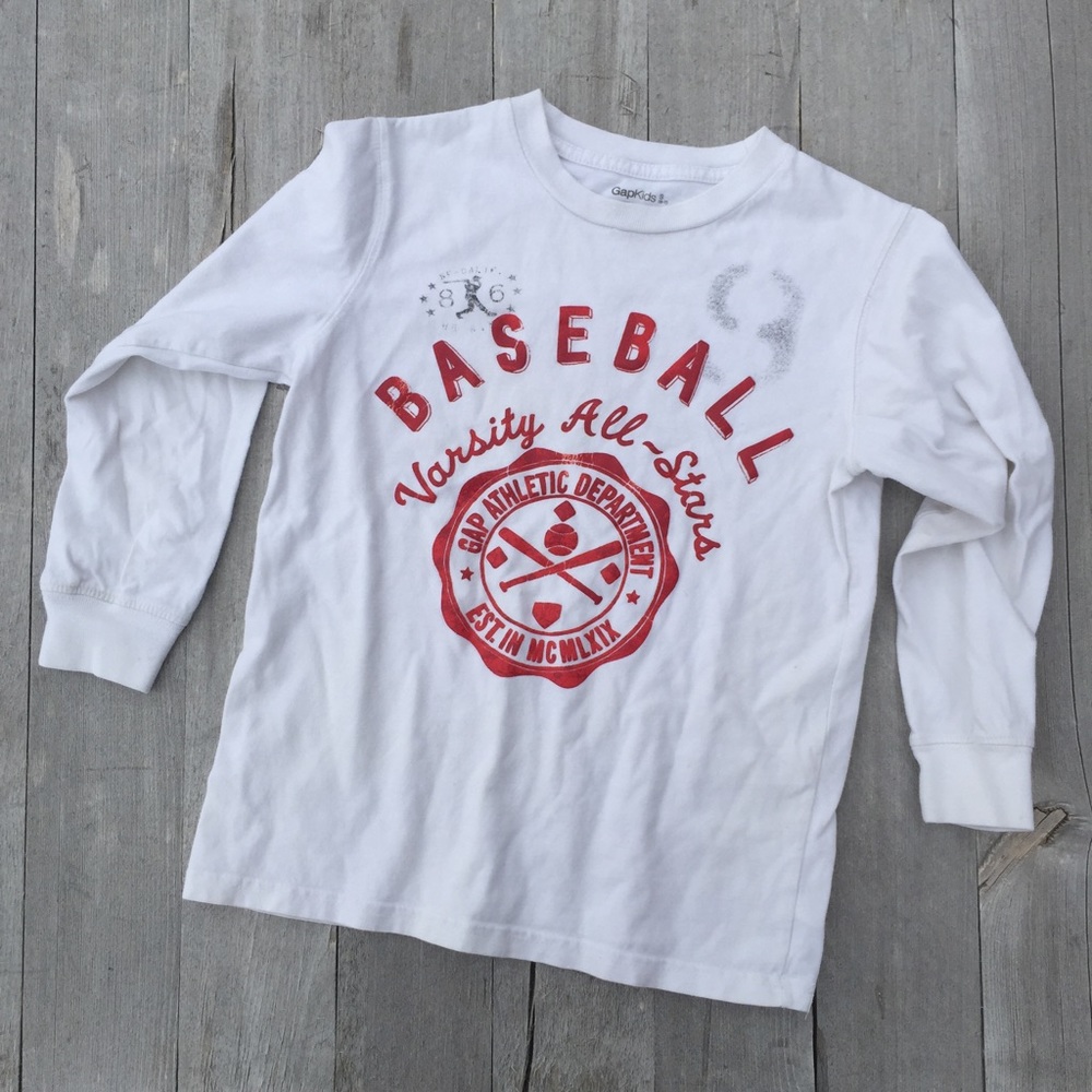 ⚾️ 6-7 Gap Kids boys Baseball Graphic T-shirt ⚾️