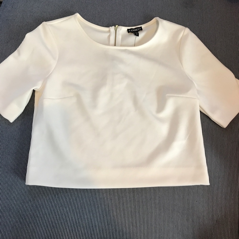Cream Cop Top