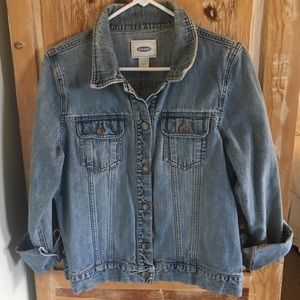 Old Navy denim Jacket size Large