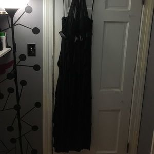 Black evening gown
