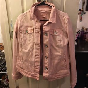 Pink Jean Jacket