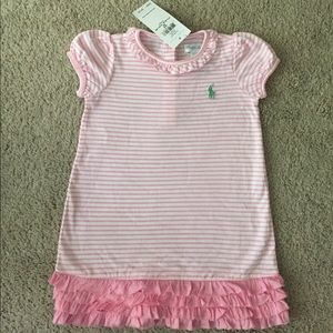 NWT! Baby girls 9M Ralph Lauren dress