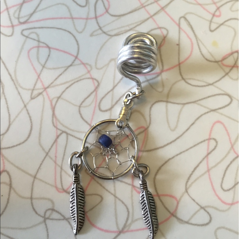 Dream catcher dread bead