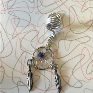 Dream catcher dread bead