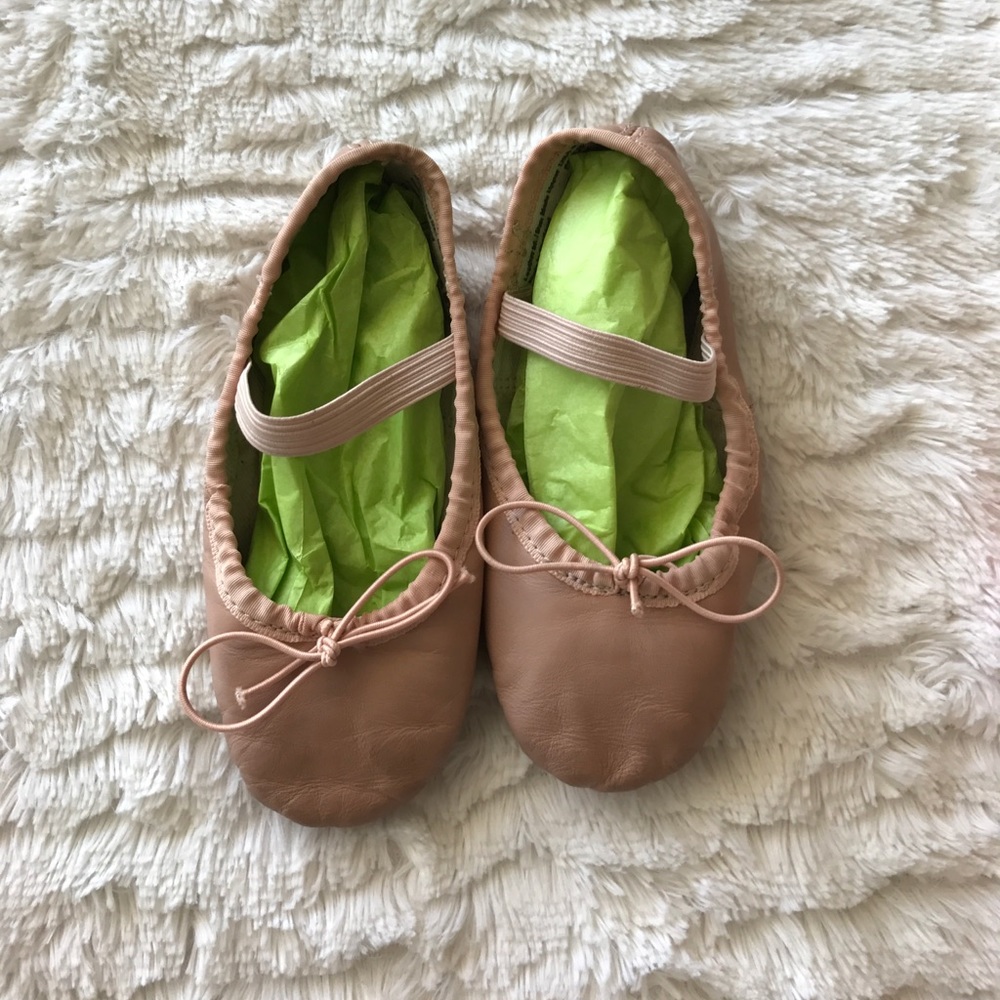 Ballet slippers for little girl