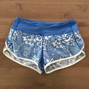 Lululemon speed shorts
