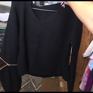 Black sweater