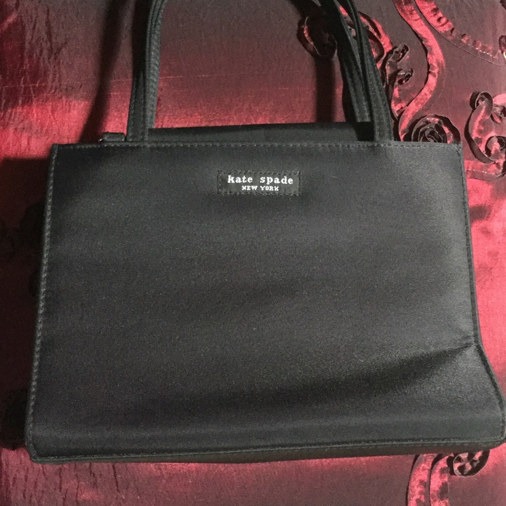 Classic little black evening bag.