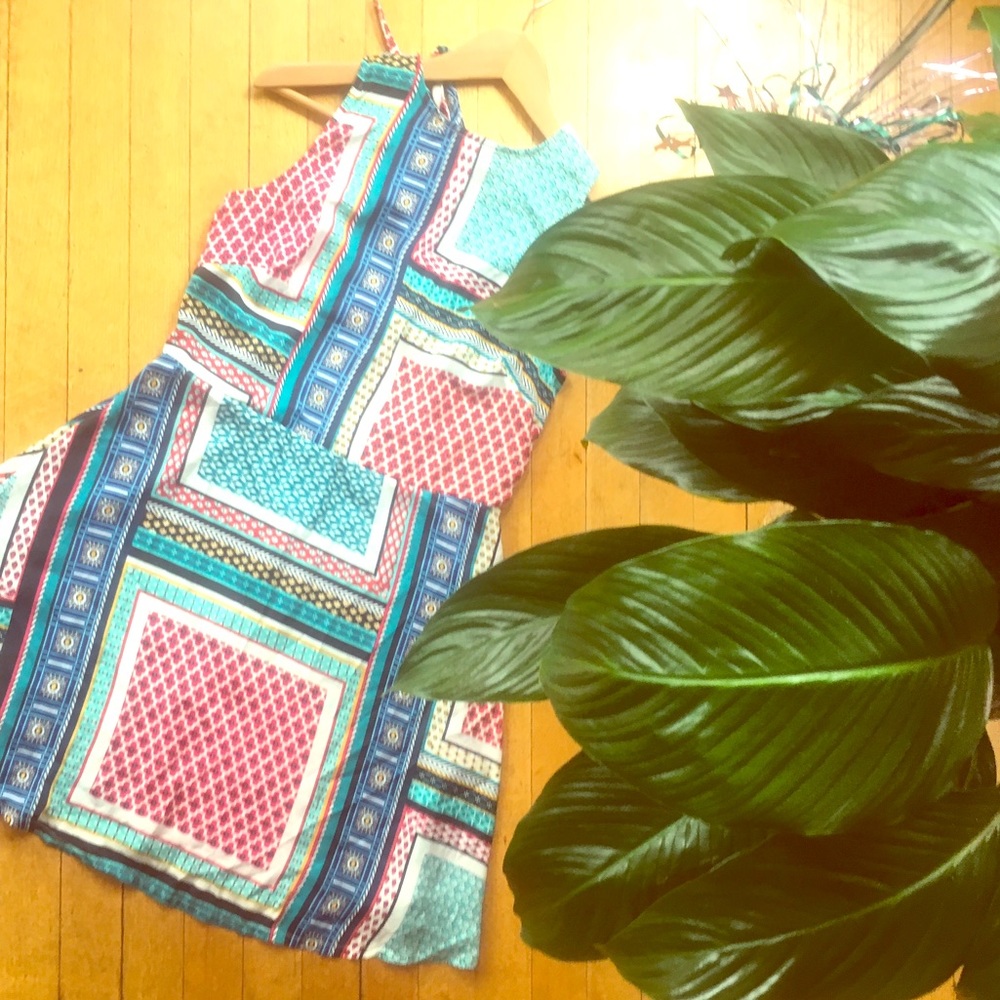 Cross Cross Back A-Line Summer Dress