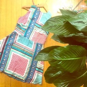 Cross Cross Back A-Line Summer Dress