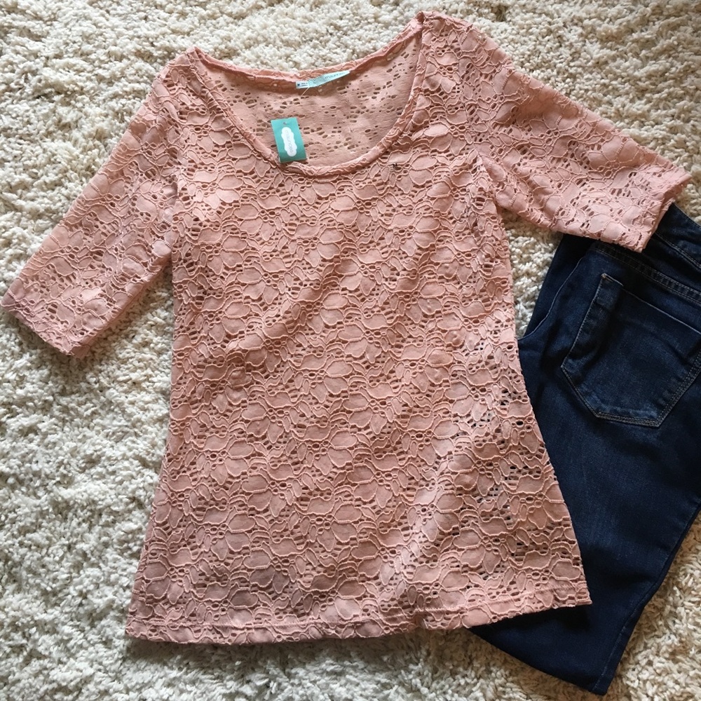 Maurices Unlined Lace Top