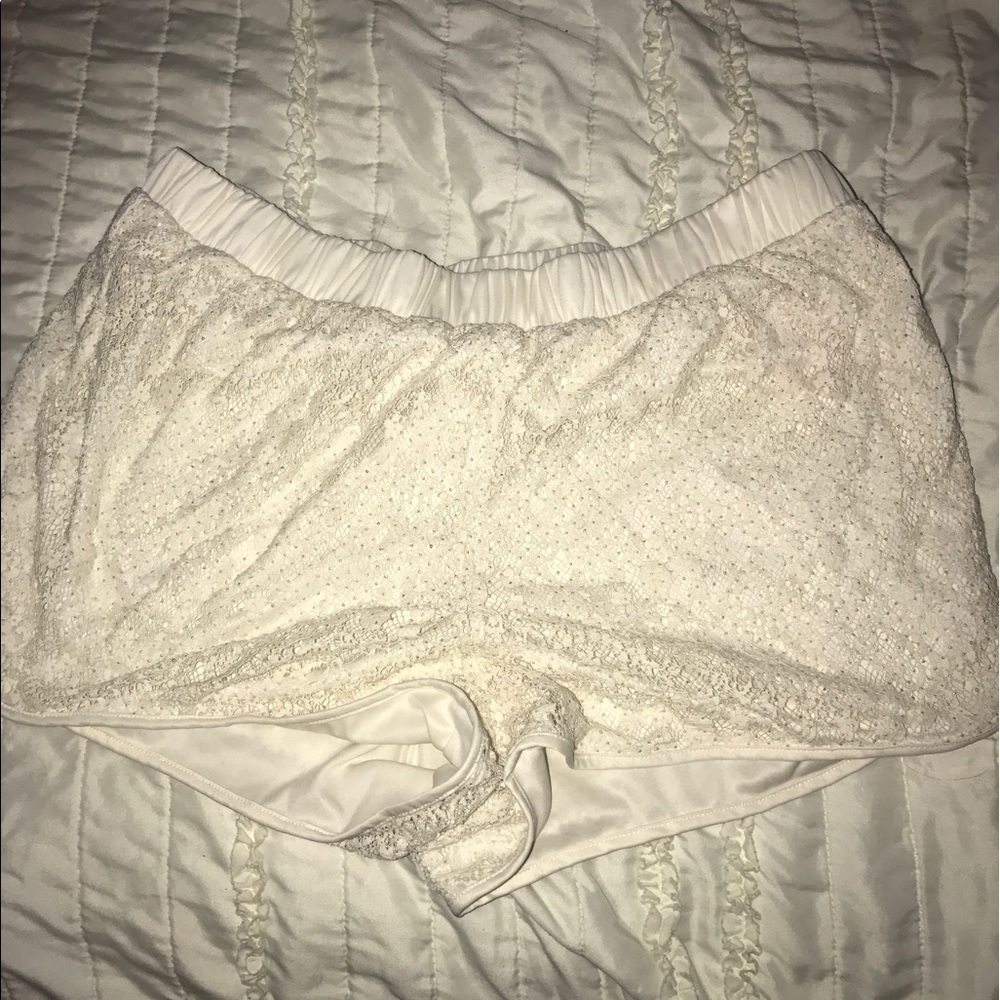 Lace shorts