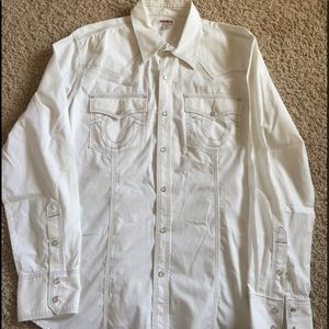 True religion collar T-shirt