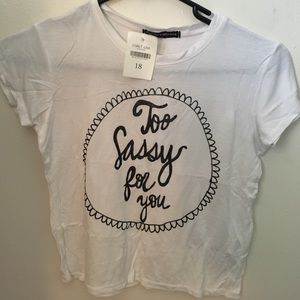 BRAND NEW Brandy Melville Graphic Tee