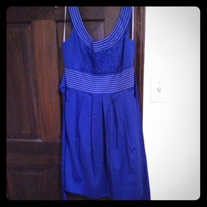 Maurice's blue dress with pockets