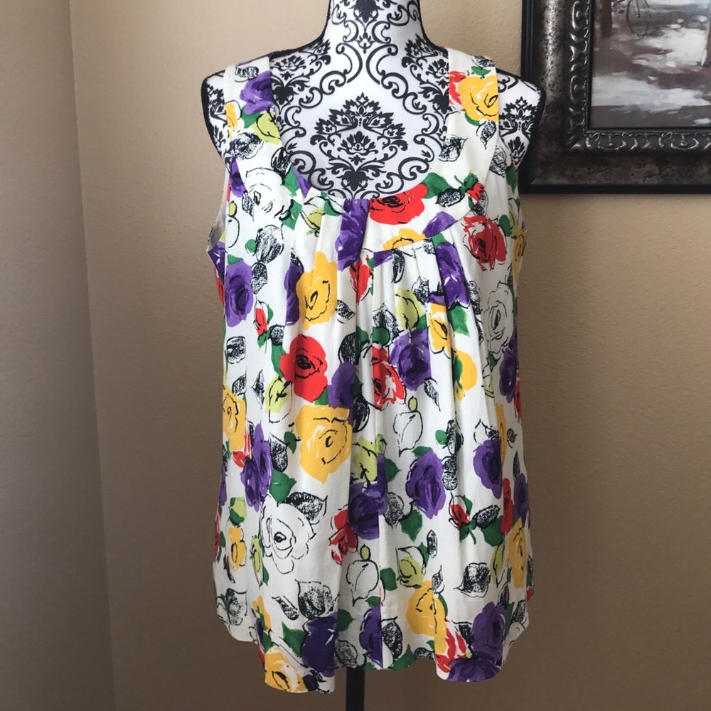 Kate spade floral blouse ~ Large