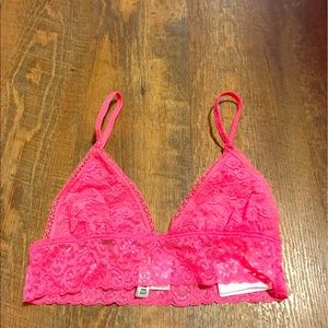 nwt hot pink bralette!